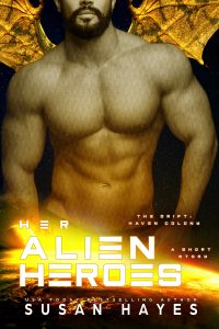 Book Cover: Her Alien Heroes- A short story