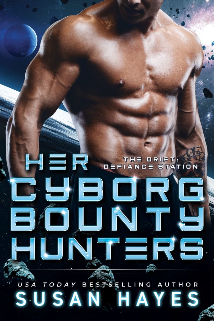 Book Cover: Her Cyborg Bounty Hunters